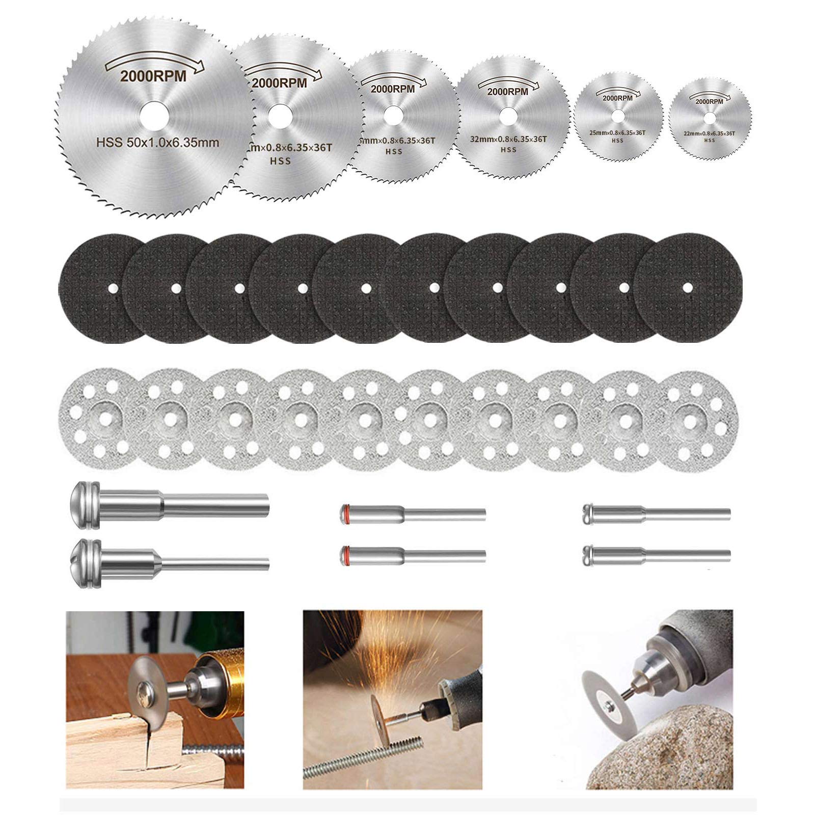 Multi-Tool Cutting Wheel Set