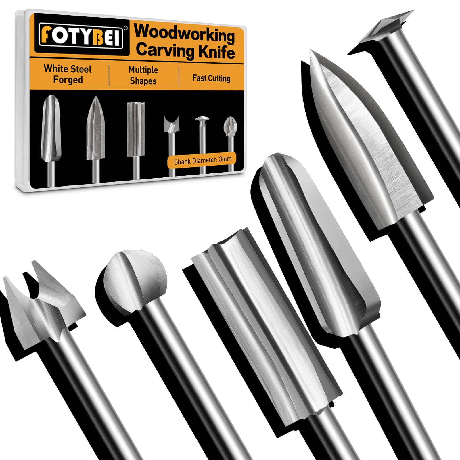 Wood Carving Bits (FO-6Pcs)